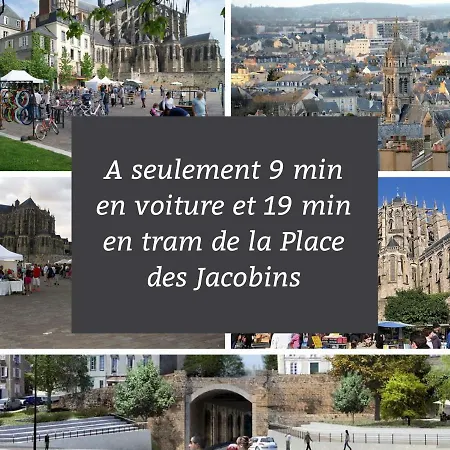 Nuiteejour Centre Jaures * Le Mans